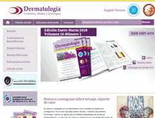Tablet Screenshot of dcmq.com.mx